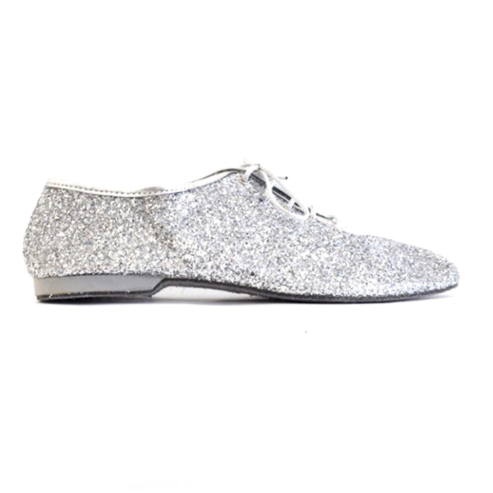 NWT Antonio Alvarez silver sparkle jazz shoe, 8.5 - Picture 6 of 6